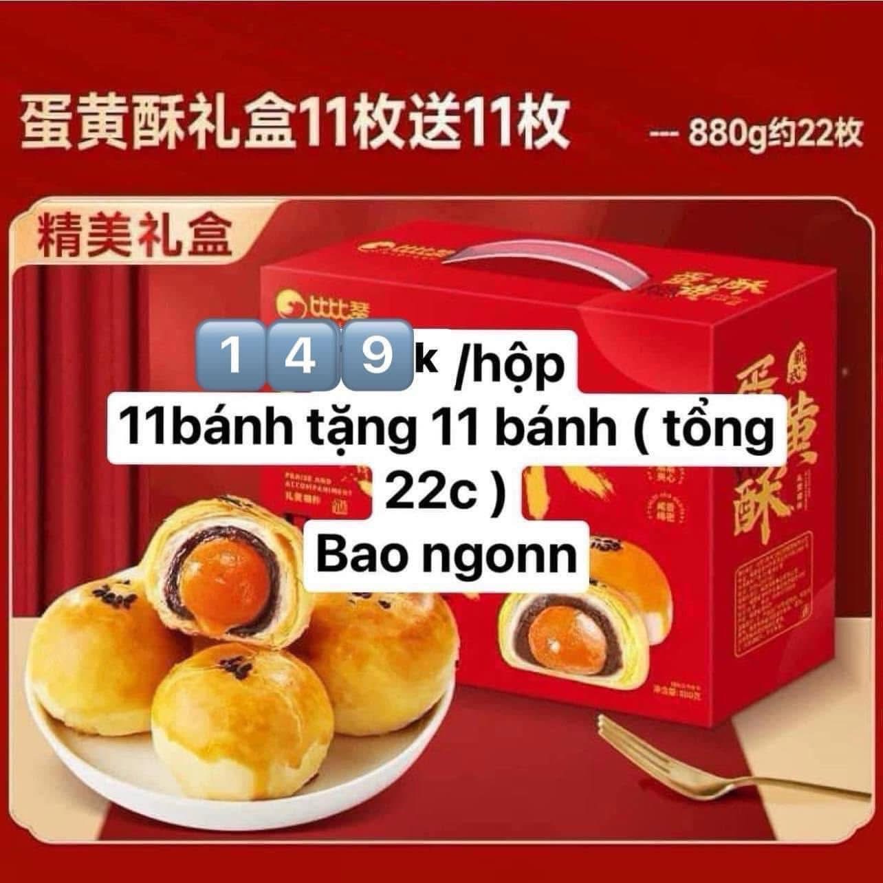 Set 22 bánh trứng BIbizan